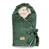 KLUPS Velvet babapólya autósülésbe 110x105 cm (Variáns Tropic fun green)
