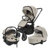 Zopa Move Cross 5 babakocsi szett + Move XL 5 mózeskosár + Ön által választott XM autósülés (Variáns Ivory Beige)