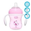 CHICCO Hrnček učiaci Transition s držadlami 200 ml ružový 4m+ (Variáns zöld)
