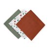 PETITE&MARS Bambusz muszlin pelenkakészlet 3 db Moussy 68 x 68 cm (Variáns Botanic Tones)