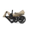 EASYWALKER Jimmey XXL RWS kombinált babakocsi  + gyerekülés KIDDY Evoluna i-size 2 + bázis (Variáns Sand Taupe)