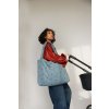 STUDIO NOOS - Denim MOM BAG - Táska (Variáns Blue Hearts)