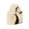 STUDIO NOOS - Faux Fur Mini Handbag - Mini kézitáska (Variáns Natural)