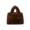 STUDIO NOOS - Faux Fur Mini Handbag - Mini kézitáska (Variáns Natural)