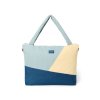 STUDIO NOOS - Patchwork DIAPER BAG - pelenkázó táska (Variáns Denim)