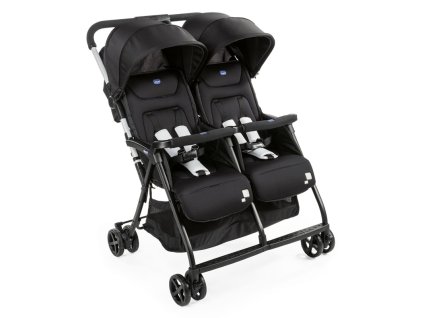 CHICCO Kočík dvojičkový športový Ohlala Twin Black Night (Varianta CHICCO Kočík dvojičkový športový Ohlala Twin Black Night)
