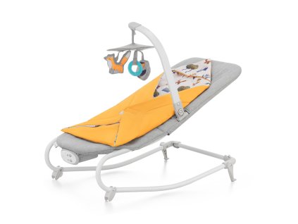 KINDERKRAFT Húpatko vibrujúce s melódiou Felio 2 Forest Yellow 0m+, do 9 kg (Varianta KINDERKRAFT Húpatko vibrujúce s melódiou Felio 2 Forest Yellow 0m+, do 9 kg)