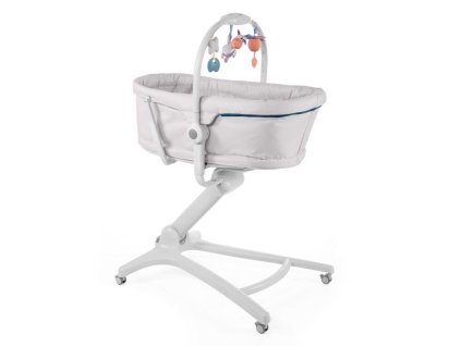 CHICCO Postieľka/lehátko/stolička Baby Hug 4v1 - Glacial (Varianta CHICCO Postieľka/lehátko/stolička Baby Hug 4v1 - Glacial)