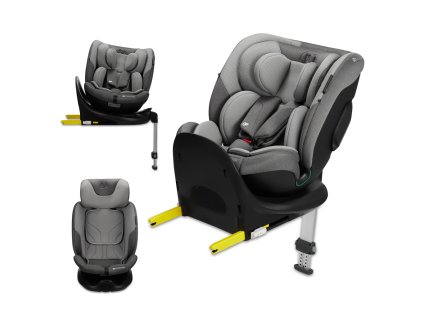 KINDERKRAFT SELECT Autosedačka i-Fix 40-150 cm Cool grey (Varianta KINDERKRAFT SELECT Autosedačka i-Fix 40-150 cm Cool grey)