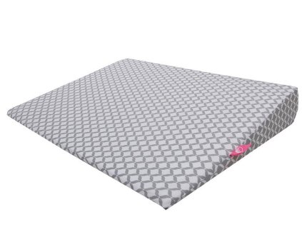 MOTHERHOOD Vankúš klin Grey Classics 60x45x9 cm, 0-6 m (Varianta MOTHERHOOD Vankúš klin Grey Classics 60x45x9 cm, 0-6 m)