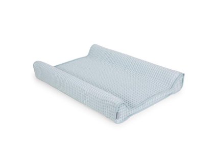 CEBA Poťah na prebaľovaciu podložku Waffle Line (50x70) Mist Blue Ceba (Varianta CEBA Poťah na prebaľovaciu podložku Waffle Line (50x70) Mist Blue Ceba)