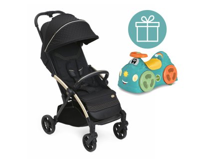 CHICCO Kočík športový Goody Xplus - Black Re_Lux Eco+ + odrážadlo Chicco All around ZADARMO (Varianta CHICCO Kočík športový Goody Xplus - Black Re_Lux Eco+ + odrážadlo Chicco All around ZADARMO)