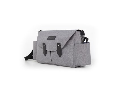 PETITE&MARS Taška prebaľovacia Sara Grey Black (Varianta PETITE&MARS Taška prebaľovacia Sara Grey Black)