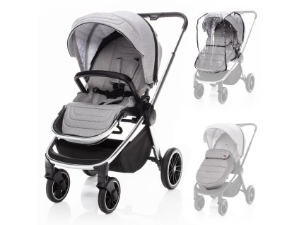 ZOPA Športový kočík Move (Variáns Silver Grey/Silver)