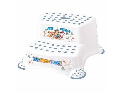 Dvojstupínek k WC/umyvadlu "Paw Patrol", Bílá (Variáns Bílá)