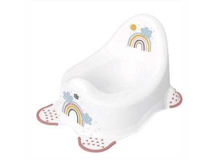 Dětský nočník "Rainbow", Bílá (Variáns Bílá)