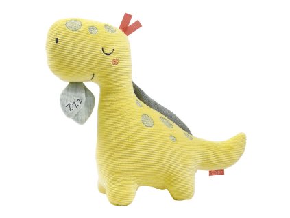 Maňásek dinosaurus, Happy Dino, Žlutá (Variáns Happy Dino)