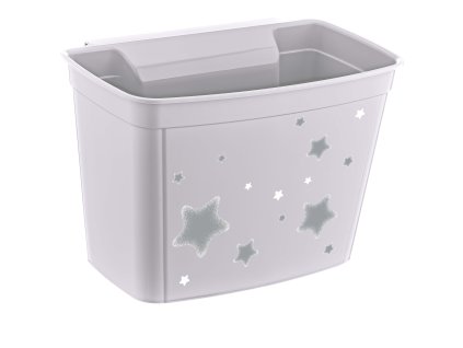 Univerzální závěsný box na přebalovací pult "Stars", Bílá (Variáns Bílá)