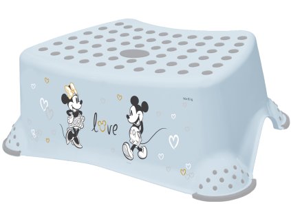 Stupínek k WC/umyvadlu "Mickey", Modrá (Variáns Modrá)