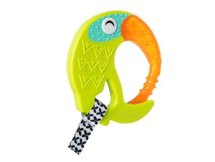 CHICCO Hryzačka multisenzorická Fresh Tukan 6m+