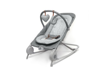 INGENUITY Lehátko Summer™ 2-in-1 Bouncer & Rocker Duo