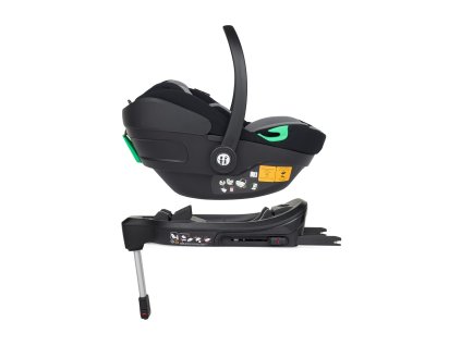 PETITE&MARS Autosedačka Core Pro i-Size Black Grey 40,87cm (0-13 kg) + Báza