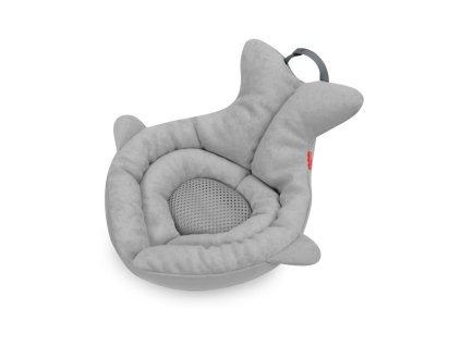 SKIP HOP Podložka do vane froté Moby Grey 0-6m