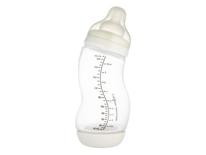 CANPOL BABIES Fľaša dojčenská so širokým hrdlom antikoliková S-Shape 310ml