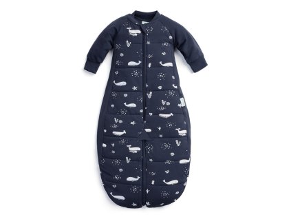 ERGOPOUCH Vak a overal na spanie 2v1 organická bavlna Suit Whale 3-12 m, 6-12 kg, 2,5 tog (Varianta ERGOPOUCH Vak a overal na spanie 2v1 organická bavlna Suit Whale 3-12 m, 6-12 kg, 2,5 tog)