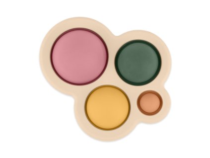 PETITE&MARS Hračka silikónová Chill out Dusty Rose 6m+ (Varianta PETITE&MARS Hračka silikónová Chill out Dusty Rose 6m+)
