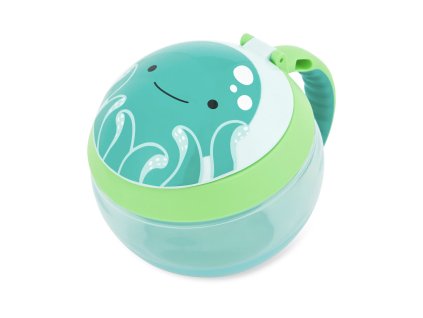 SKIP HOP Zoo Nádoba na sušienky Chobotnica 12m+ (Varianta SKIP HOP Zoo Nádoba na sušienky Chobotnica 12m+)