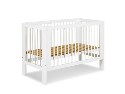 KLUPS Postieľka detská Olivia 120x60 cm biela (Varianta KLUPS Postieľka detská Olivia 120x60 cm biela)
