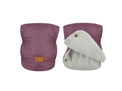PETITE&MARS Rukávnik / rukavice Jasie na kočík Mysterious Plum (Varianta PETITE&MARS Rukávnik / rukavice Jasie na kočík Mysterious Plum)