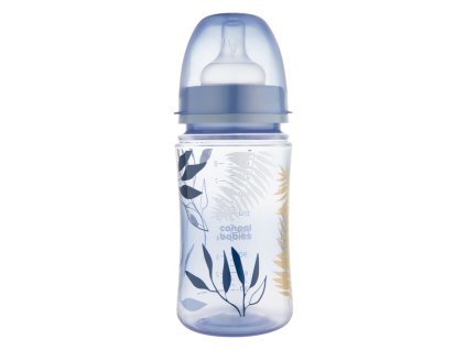 CANPOL BABIES Fľaša dojčenská antikoliková EasyStart Gold 240 ml - modrá (Varianta CANPOL BABIES Fľaša dojčenská antikoliková EasyStart Gold 240 ml - modrá)