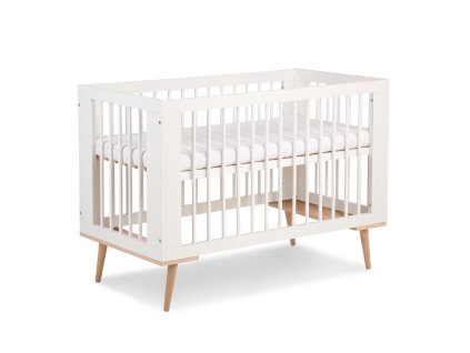 KLUPS Postieľka detská Sofie  120x60 cm biela (Varianta KLUPS Postieľka detská Sofie  120x60 cm biela)