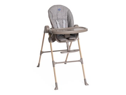 CHICCO Stolička jedálenská Polly Essential - Ash (Varianta CHICCO Stolička jedálenská Polly Essential - Ash)