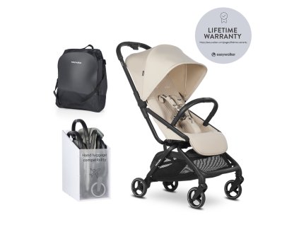 EASYWALKER Kočík športový Rockey S Bright Taupe (Varianta EASYWALKER Kočík športový Rockey S Bright Taupe)