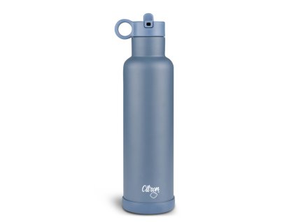 citron nerezova lahev na vodu 750 ml dark blue