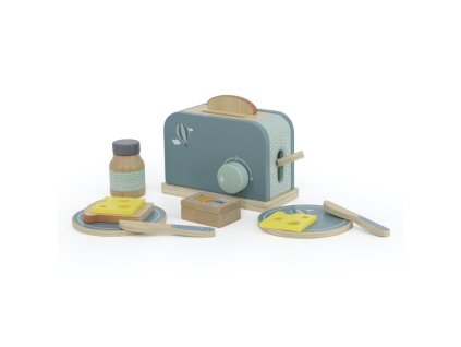 label label toaster zeleny