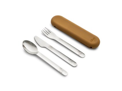 citron set priboru se silikonovym pouzdrem caramel