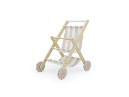 tryco dreveny kocarek pro panenky