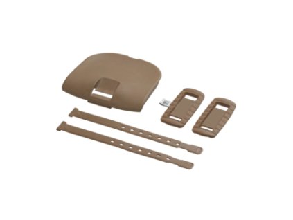 Urban Iki Set na prednú sedačku na bicykel Kurumi Hnedá, Čierna/Ružová/Modrá/Biela/Oranžová/Hnedá