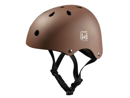 Urban Iki Detská cyklistická prilba Maxi Hnedá