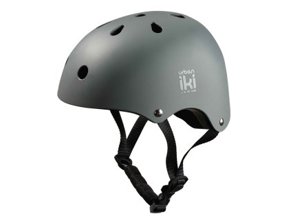 Urban Iki Detská cyklistická prilba Maxi Šedá