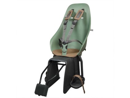 Urban Iki Zadná sedačka na bicykel Ta-ke s adaptérom a nosičom na rám SET Icho Zelená/Kurumi Hnedá, Čierna/Zelená/Ružová/Modrá/Hnedá