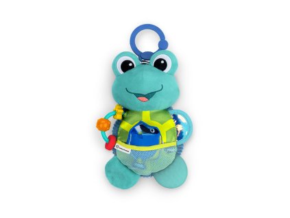 BABY EINSTEIN Hračka aktívna na C krúžku korytnačka Neptune’s Sensory Sidekick™ 0m+