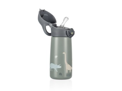 Termoska na pití s pítkem 400 ml, Dino (Variáns Dino)