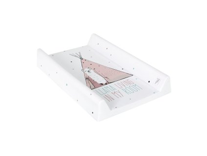 CEBA Podložka prebaľovacia 2-hranná s pevnou doskou (50x70) Comfort Lolly Polly Lama (Varianta CEBA Podložka prebaľovacia 2-hranná s pevnou doskou (50x70) Comfort Lolly Polly Lama)