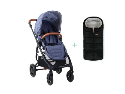 VALCO BABY Kočík športový Trend 4 Ultra Denim + PETITE&MARS fusak Jibot (Varianta VALCO BABY Kočík športový Trend 4 Ultra Denim + PETITE&MARS fusak Jibot)