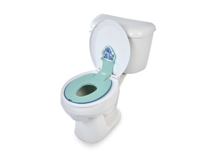 BRIGHT STARTS Redukcia na WC nalepovacia Flip & Sit™ STITCH™ 18m+, do 23kg